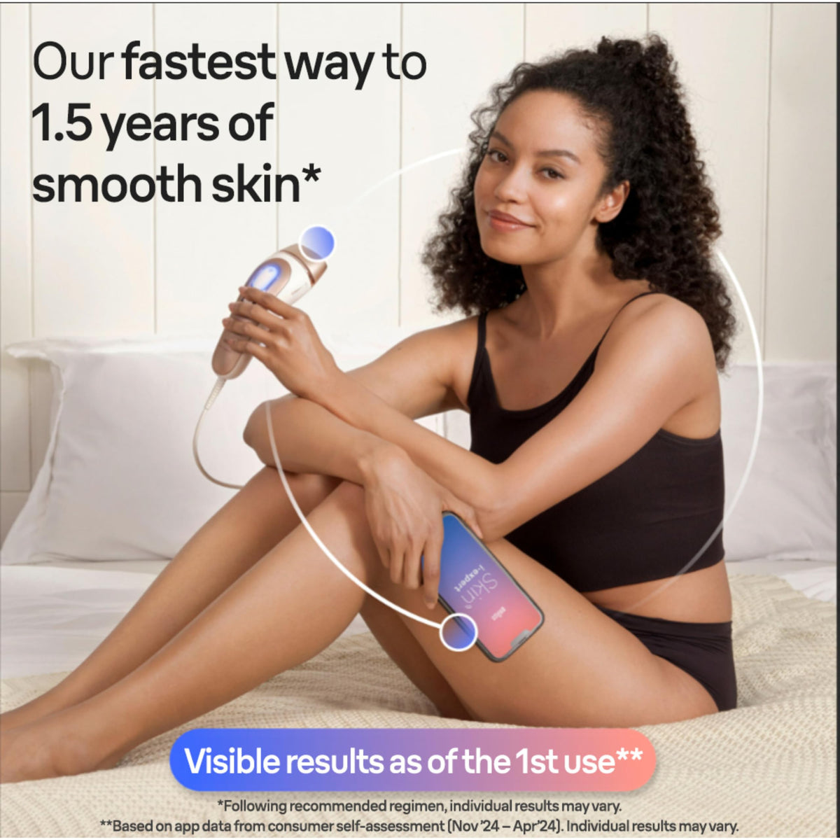 Smart IPL Hair Removal Device
