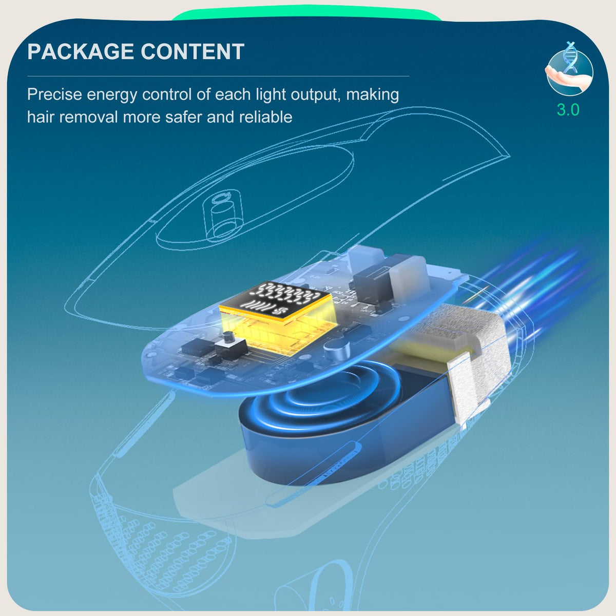 IPL Hair Removal Device
