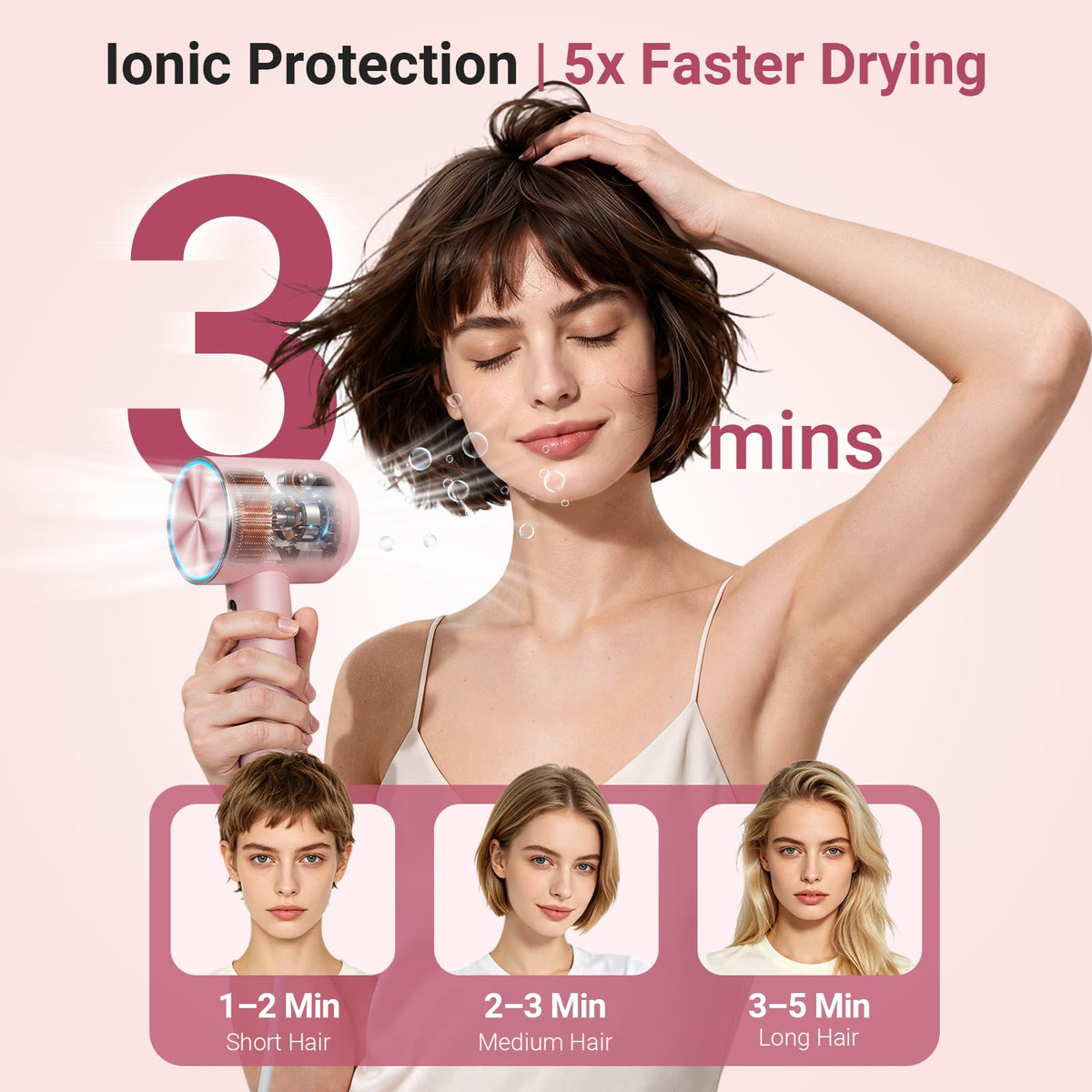 Foldable Travel Hair Dryer