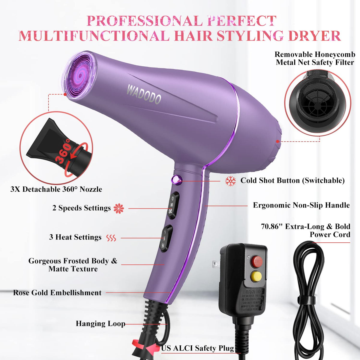 Ionic Professional Hair Dryer
