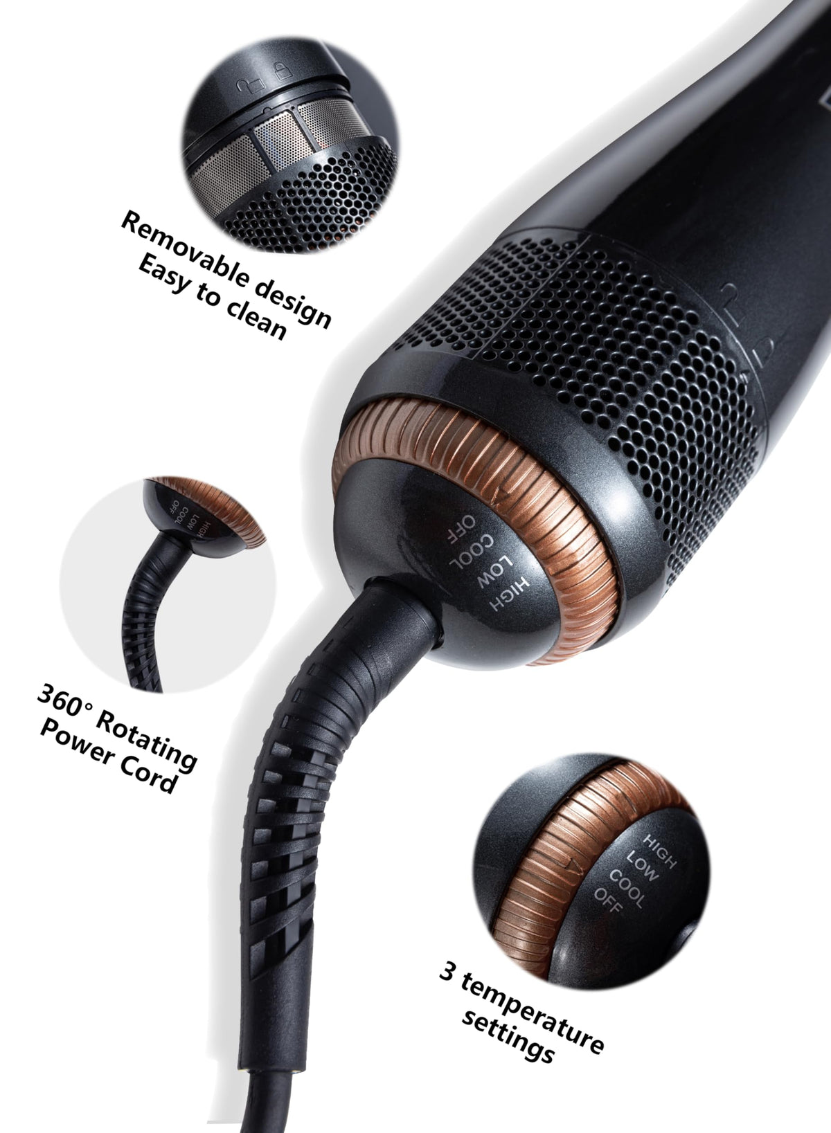 2-in-1 Hair Dryer Brush